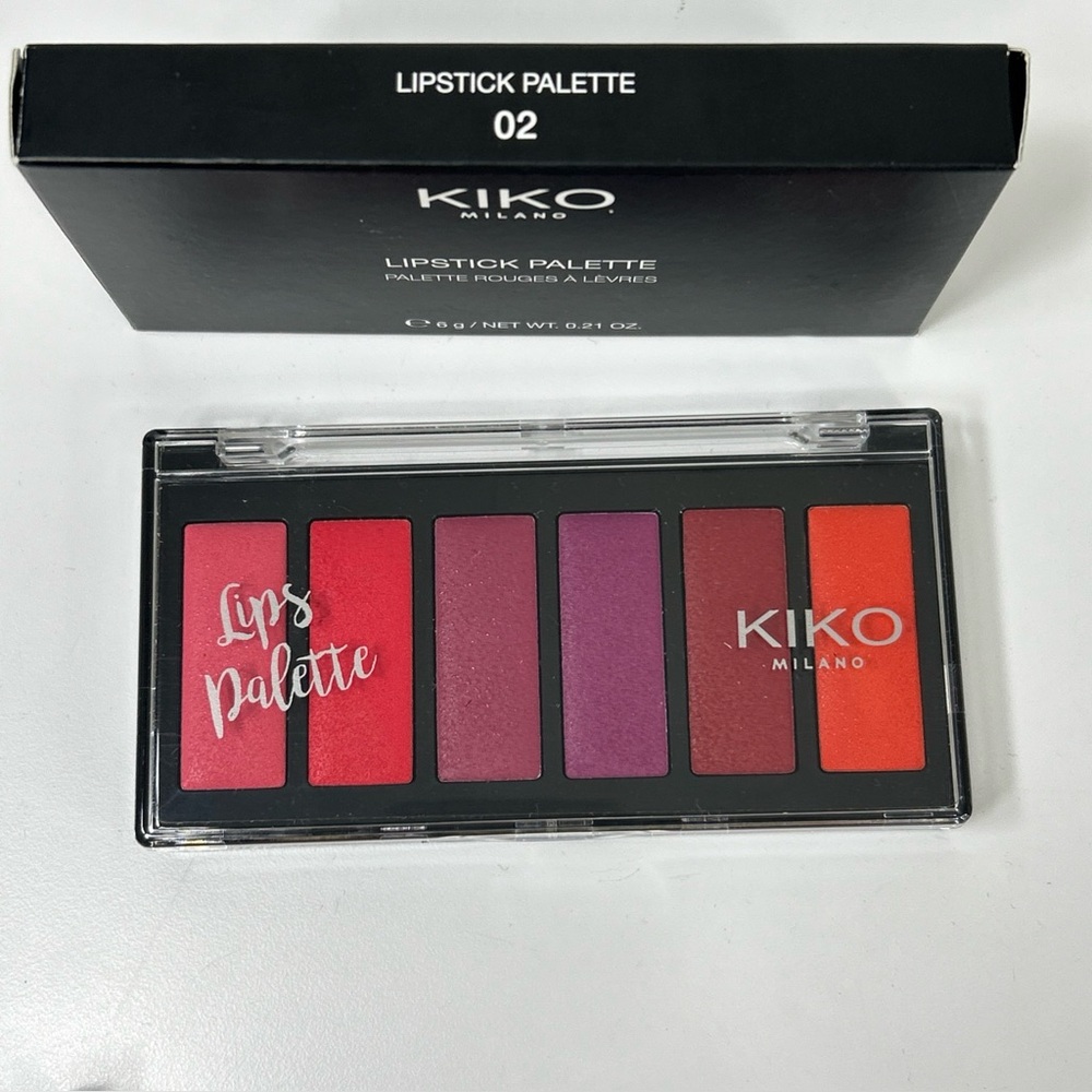Kiko Milano Lipstick Palette - Red and Orange Shades 02